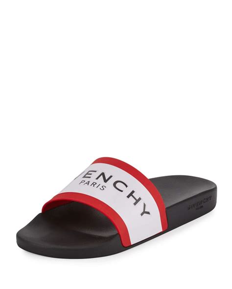 givenchy slides mens red|Givenchy sandals for men.